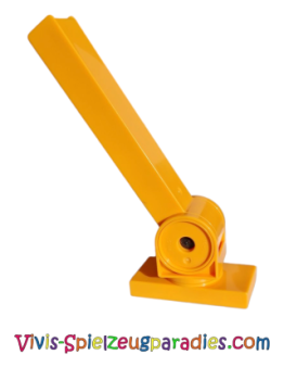 Lego Duplo crane base with swivel and pivot (40633c01) medium orange
